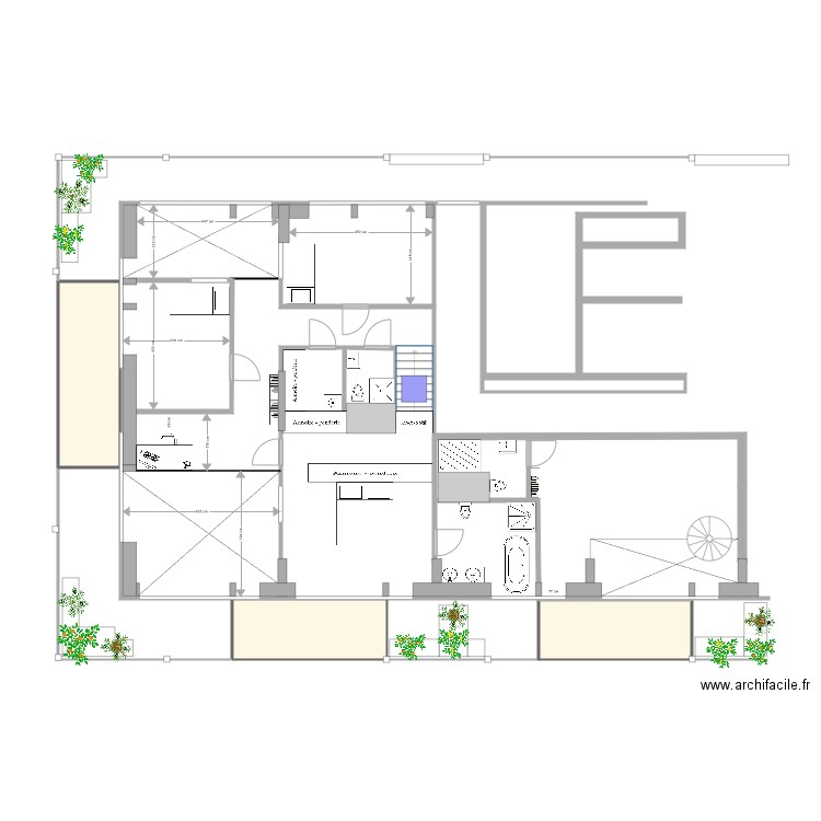 20Aup4 olaf alternatief 3. Plan de 0 pièce et 0 m2