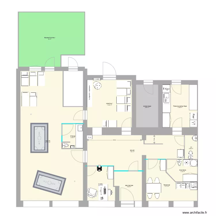 237 route de vienne VENISSIEUX creche. Plan de 237 route de vienne VENISSIEUX creche. Plan de