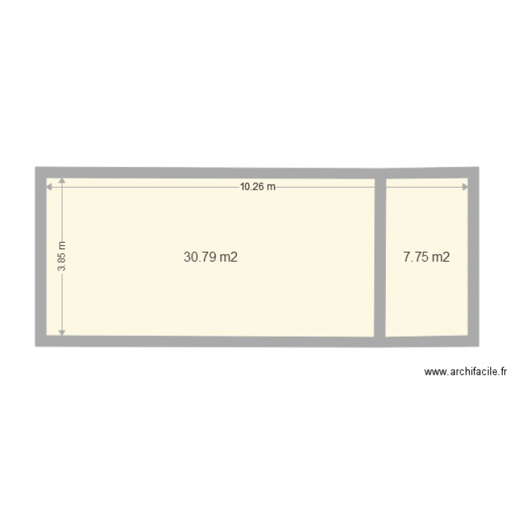 base 3ème avec terrasse 150324. Plan de 0 pièce et 0 m2