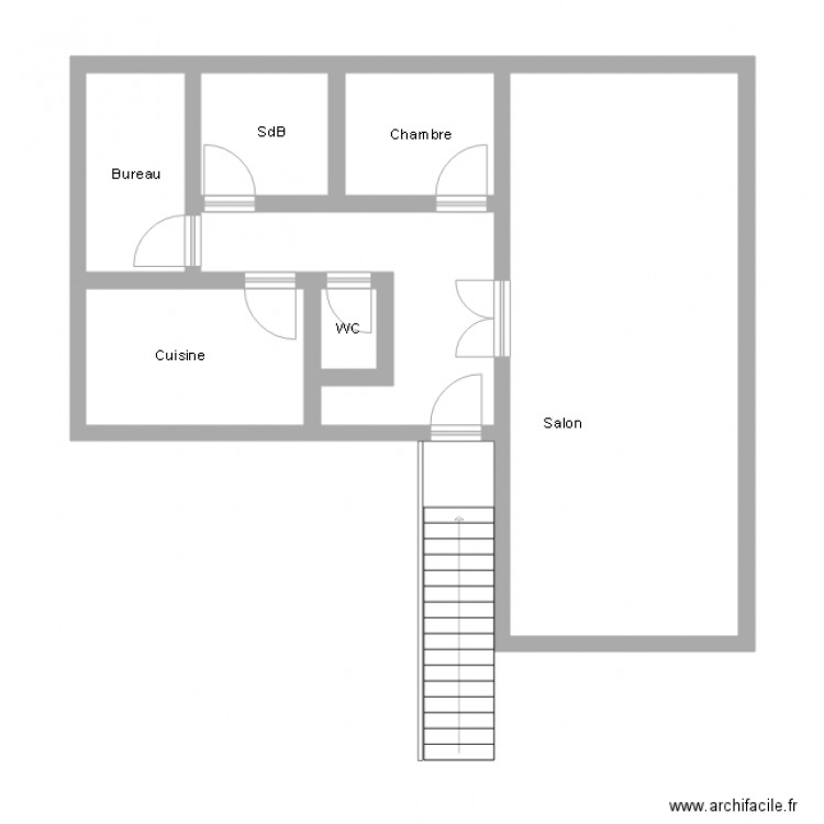 CHAPUT Robert. Plan de 0 pièce et 0 m2