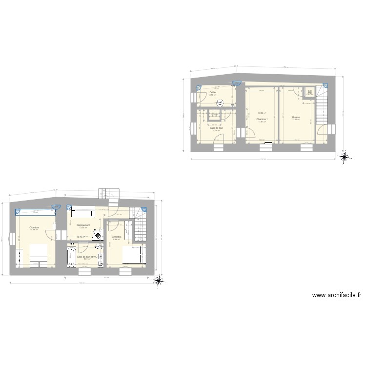 Maison . Plan de 0 pièce et 0 m2