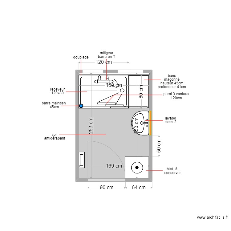 6363 ALIBERT. Plan de 0 pièce et 0 m2