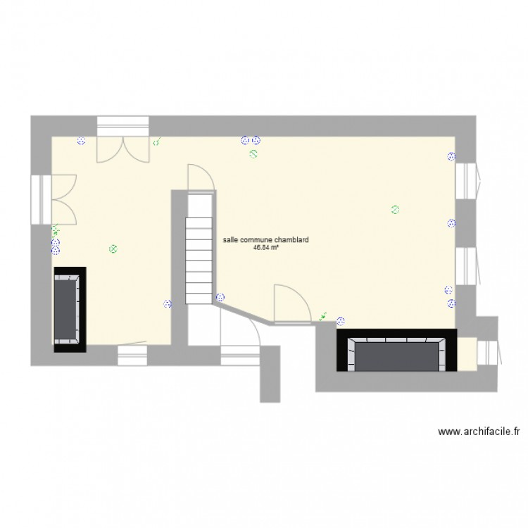 SALLECOMMUNE CHAMBLARD INDIVISION. Plan de 0 pièce et 0 m2