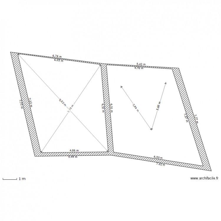 reno1.4plancher1. Plan de 0 pièce et 0 m2