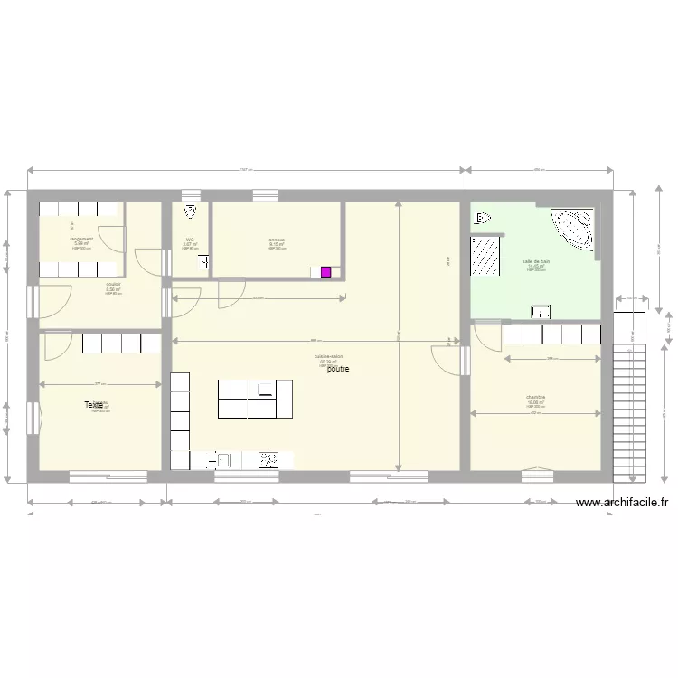 maisonmiclau6155elec2019. Plan de 