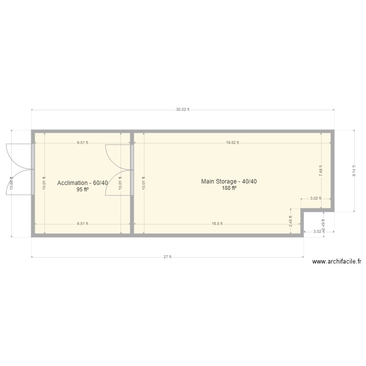 Minn . Plan de 0 pièce et 0 m2