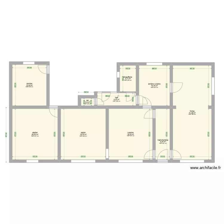 DAVE FOND DE DAVE. Plan de 