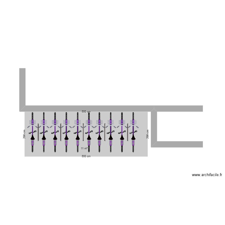 2bis) BAT E - MENIMUR. Plan de 0 pièce et 0 m2