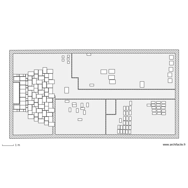 maison carrelage. Plan de maison carrelage. Plan de