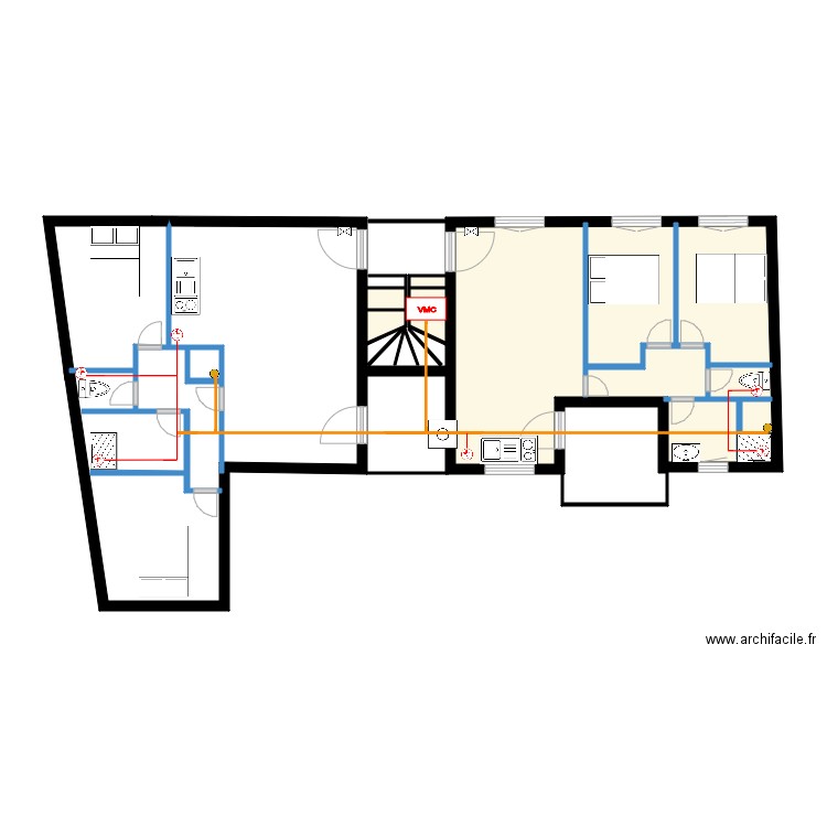 Appartements GARCIA VMC. Plan de 0 pièce et 0 m2