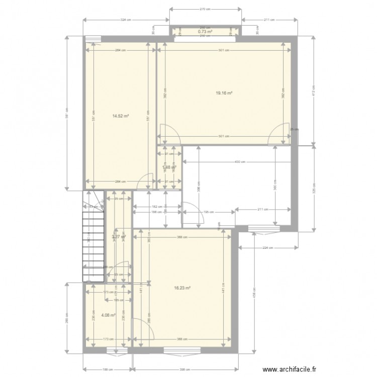 26 Premier étage. Plan de 0 pièce et 0 m2