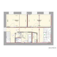 République étage distribution électricité projet 3 CET dans local technique SDB 2023.04.14