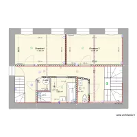 R&eacute;publique &eacute;tage distribution &eacute;lectricit&eacute; projet 3 CET dans local technique SDB 2023.04.14