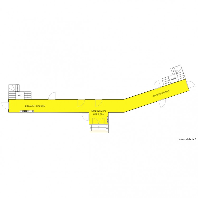 IMMEUBLE 3 VINCENNES. Plan de 0 pièce et 0 m2