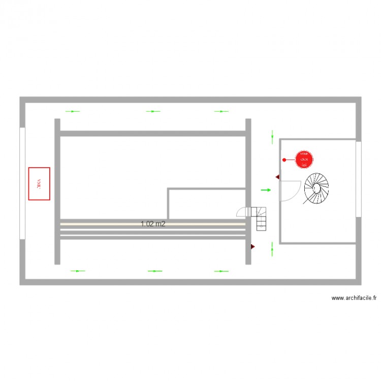 projet 2. Plan de 0 pièce et 0 m2