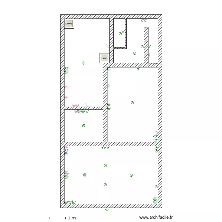 circuit electrique bas cabinet. Plan de circuit electrique bas cabinet. Plan de