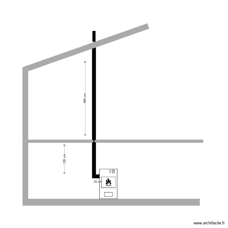 roux conduit. Plan de 