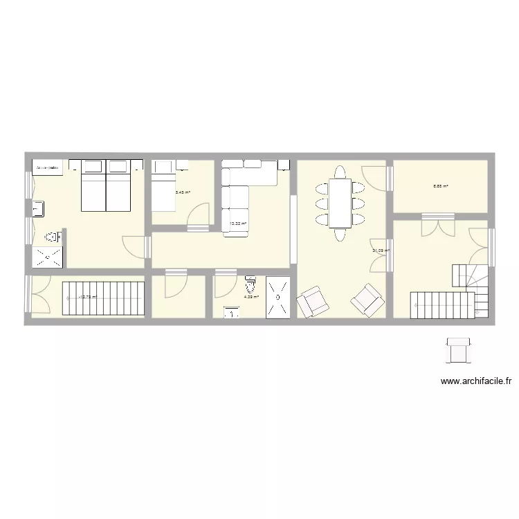 MAISONJAUNEV7. Plan de MAISONJAUNEV7. Plan de