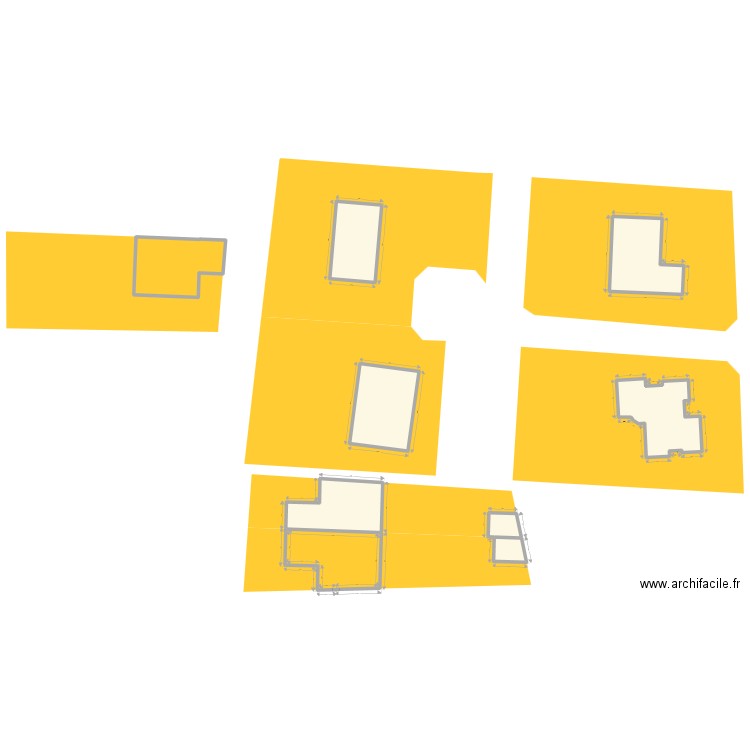 Cadastre13-01-23. Plan de 7 pièces et 588 m2