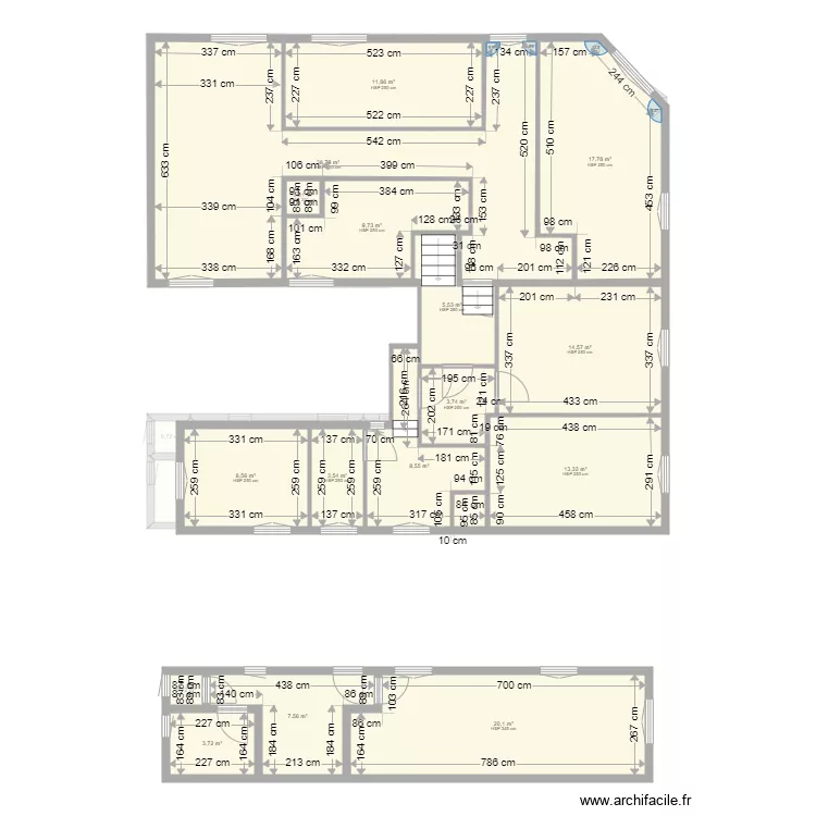 PLAN MAISON BALBRONN. Plan de 