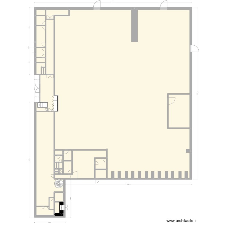 VECTORYS. Plan de 33 pièces et 345 m2