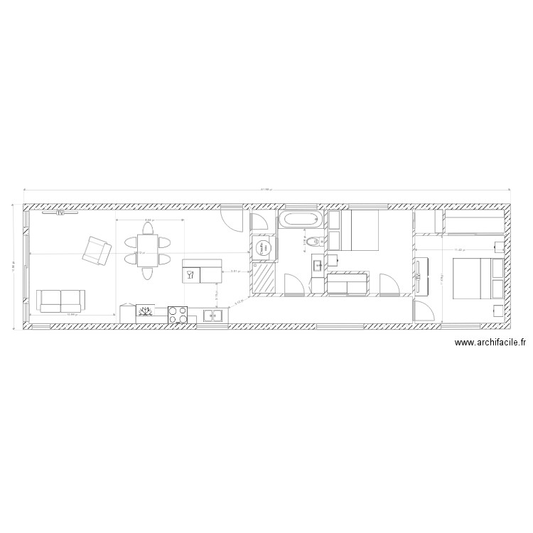 JB Beauregard 756Unimodulaire. Plan de 0 pièce et 0 m2