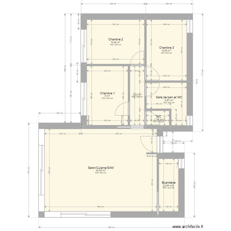 Amaury Tardier - Maison neuve. Plan de 0 pièce et 0 m2