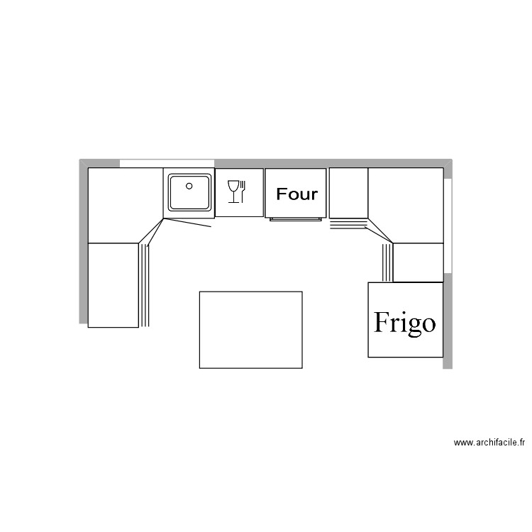 Rénos Chalet - Cuisine2. Plan de 0 pièce et 0 m2