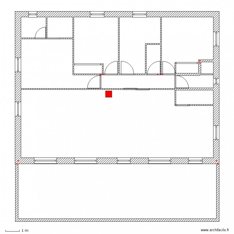 plan ss cote. Plan de 0 pièce et 0 m2