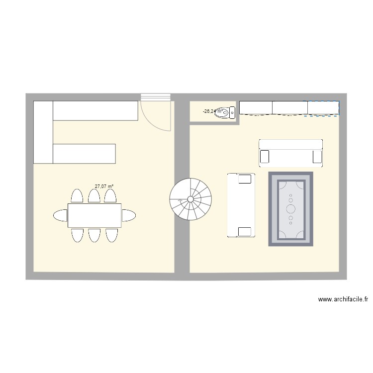 Villate0a. Plan de 0 pièce et 0 m2