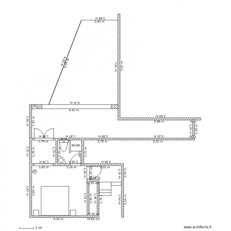 saly 3-4 étage. Plan de 0 pièce et 0 m2