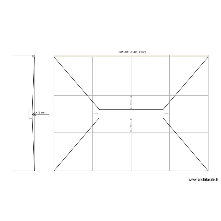 bathroom 1 and 2 tiling design rev0. Plan de 14 pièces et 122 m2