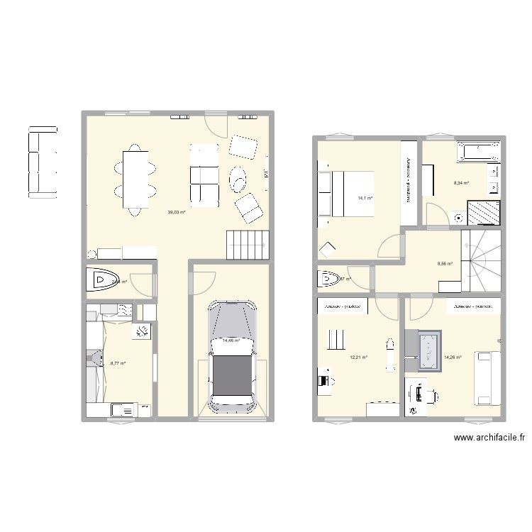 maison fonck2. Plan de 0 pièce et 0 m2