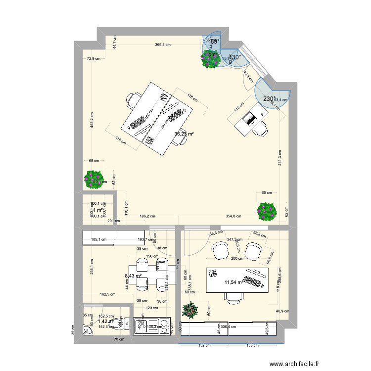 10 av Edouard Herriot, Brive. Plan de 5 pièces et 59 m2