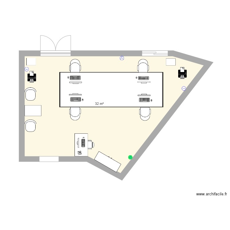 OpenSpace. Plan de 0 pièce et 0 m2