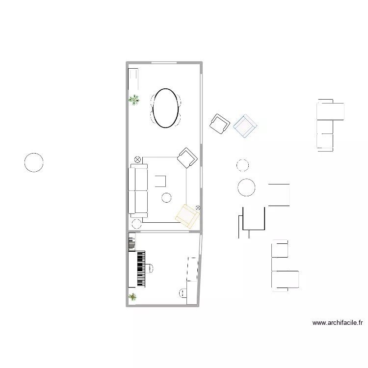 Sarah et Etienne. Plan de 