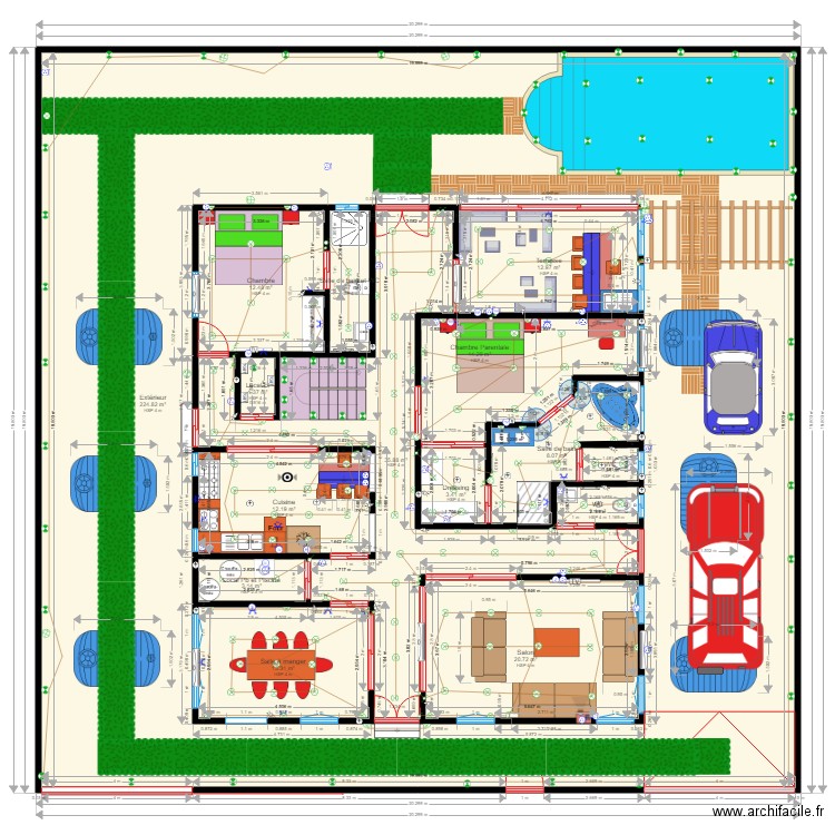 PLAN DU 13 JUILLET 2018 MODIF19. Plan de 0 pièce et 0 m2