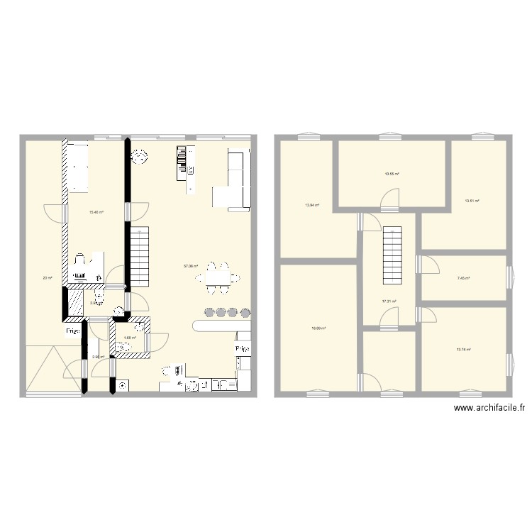 vaucresson. Plan de 0 pièce et 0 m2