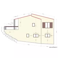 DP4 Fa&ccedil;ade sud est avant travaux