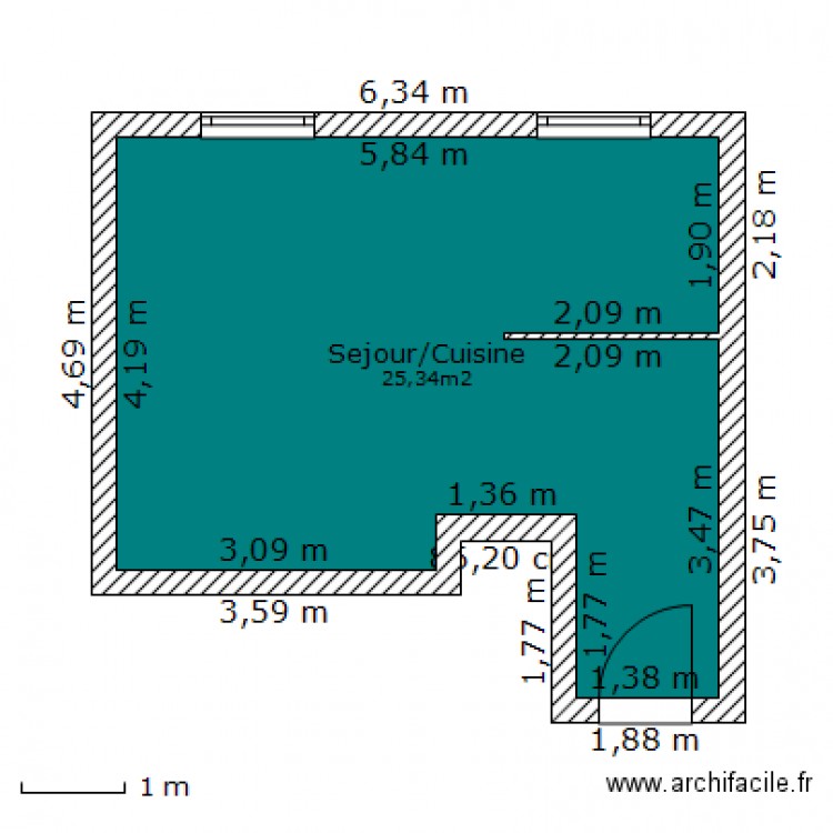 Dudypart RDC. Plan de 0 pièce et 0 m2