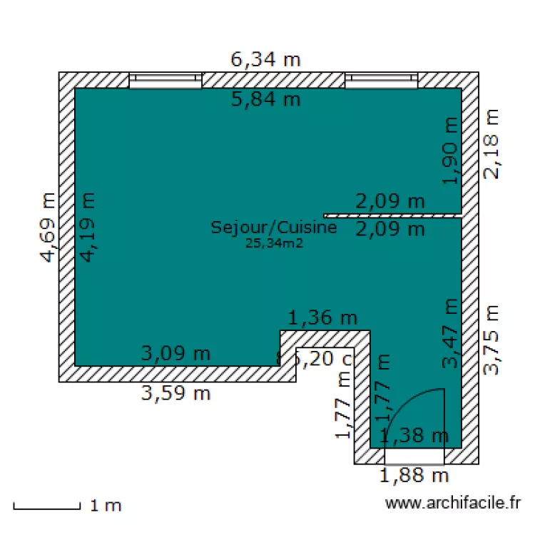 Dudypart RDC. Plan de Dudypart RDC. Plan de