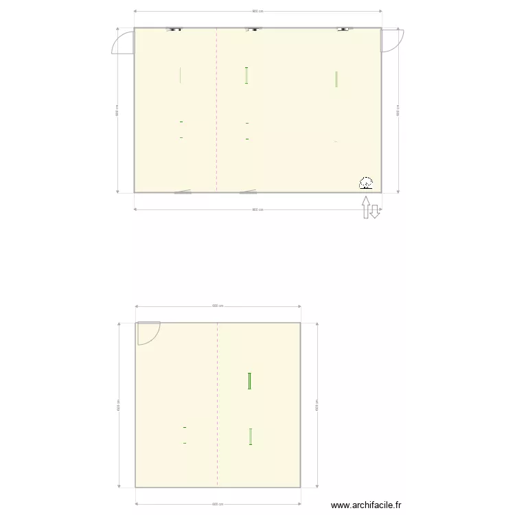 Axima Prison Haren. Plan de 