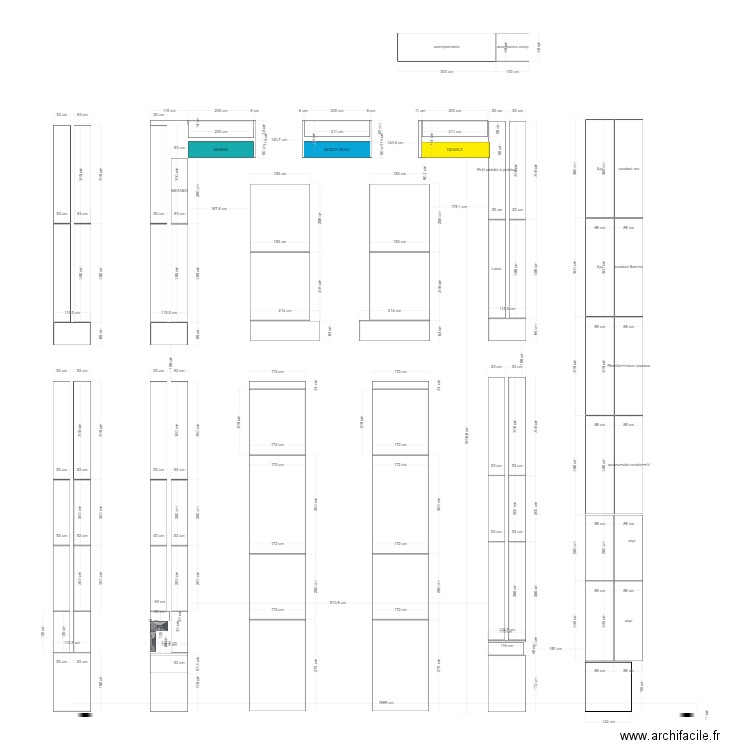 Rayon outillage. Plan de 0 pièce et 0 m2