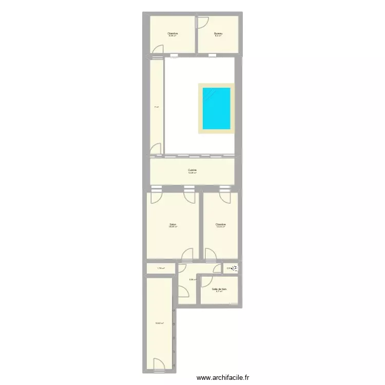 nouveau plan. Plan de 11 Pièces et 94 m² nouveau plan. Plan de 11 Pièces et 94 m²