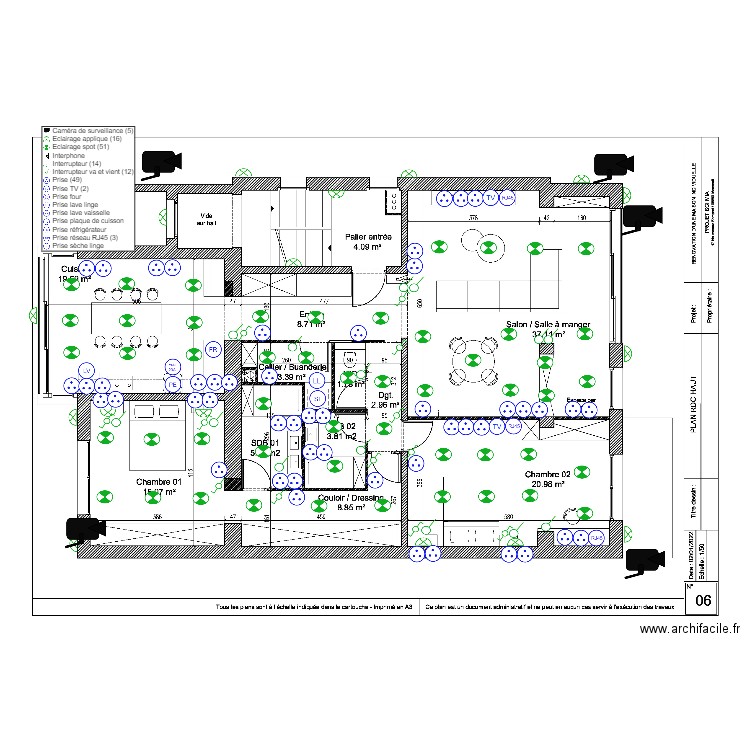 RDC Haut. Plan de 0 pièce et 0 m2