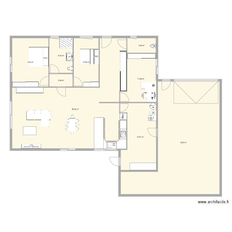 6 Maison Griesheim JP et J . Plan de 0 pièce et 0 m2
