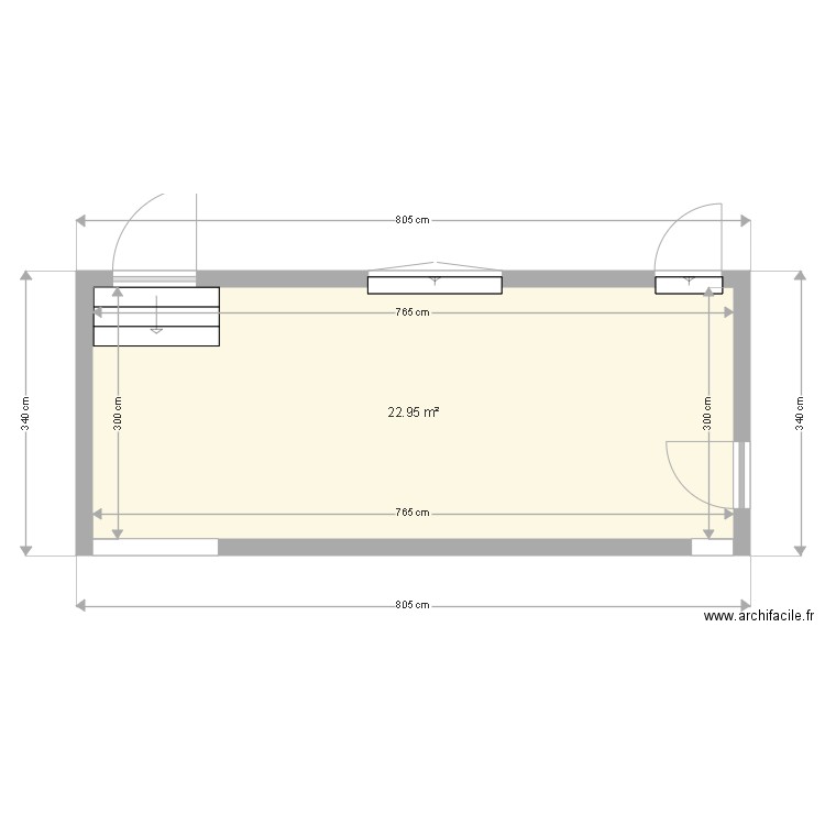 Terrasse Letscher. Plan de 0 pièce et 0 m2