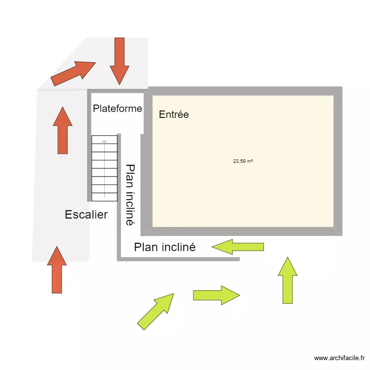 Brahhammer ext&eacute;rieur. Plan de 