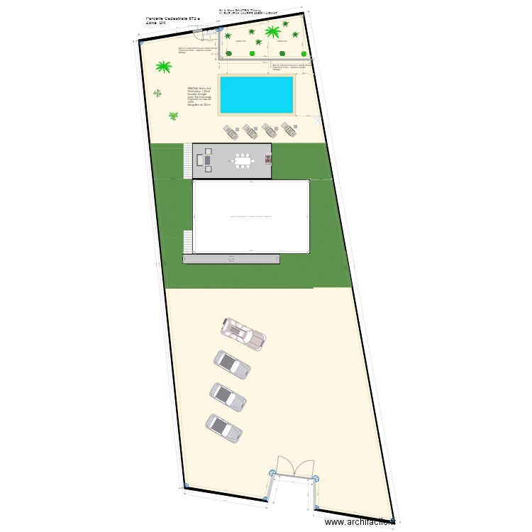 MAISON THIERRY FABIENNE PLAN N 14. Plan de 0 pièce et 0 m2