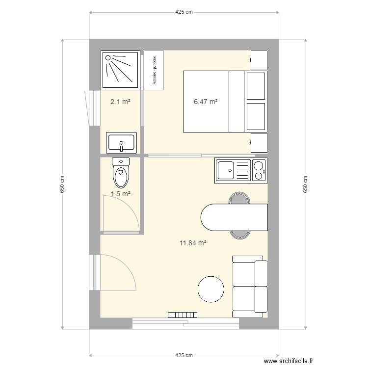  la source. Plan de 0 pièce et 0 m2